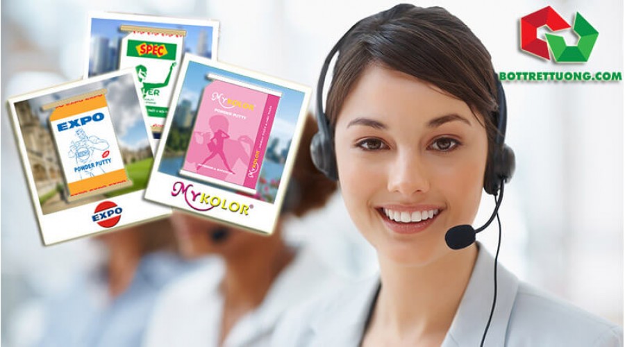 Liên hệ Tư vấn và Báo giá Bột trét tường CHÍNH HÃNG