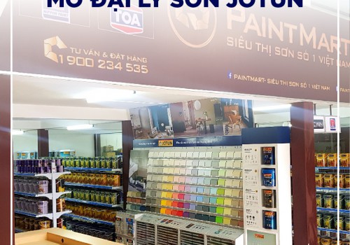 Chia sẻ kinh nghiệm mở đại lý sơn Jotun