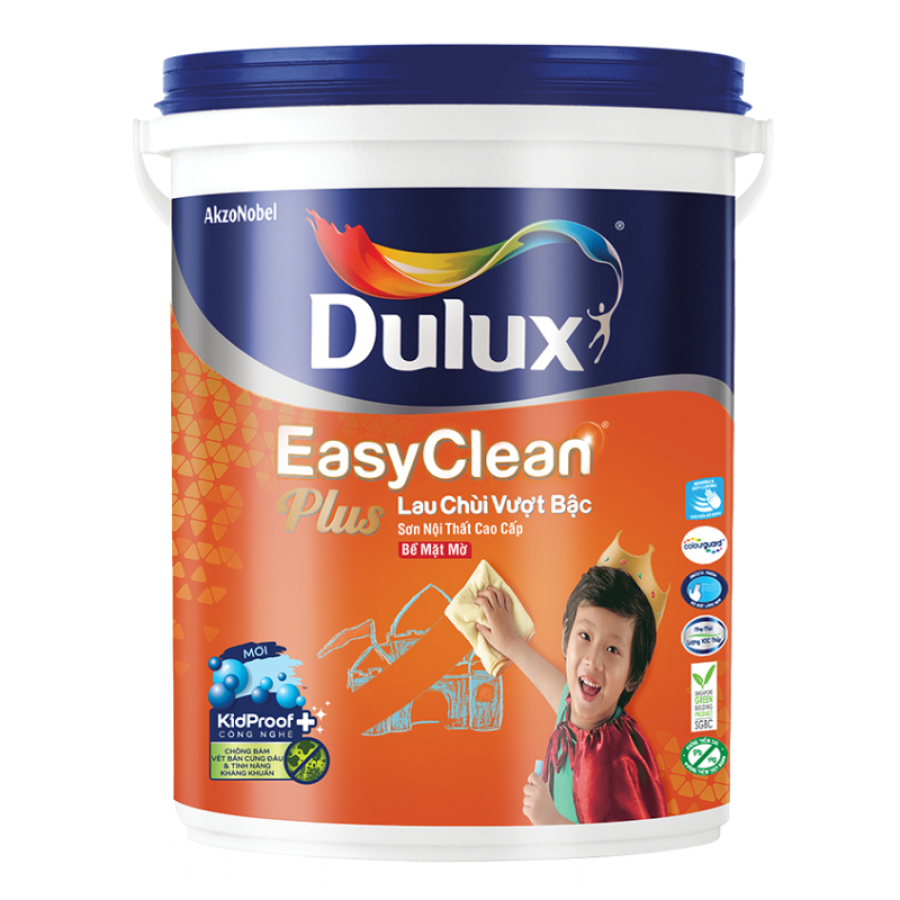 Tìm hiểu về dòng sơn dễ lau chùi của Dulux