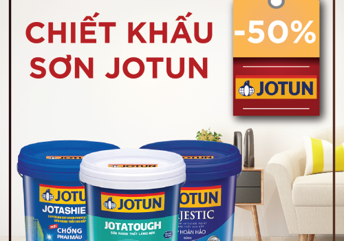 Chiết khấu sơn Jotun