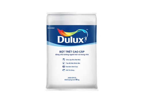 Bột trét tường nội ngoại thất Dulux - 40 kg