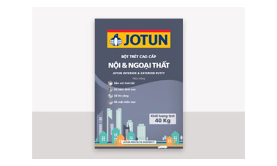 Cách nhận biết bột trét tường Jotun chính hãng