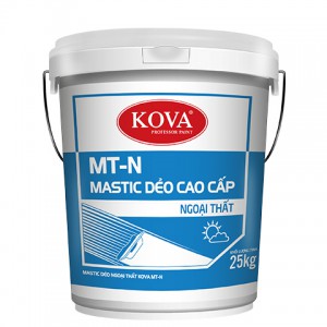 Mastic dẻo ngoài trời Kova MT-N - thùng 25Kg