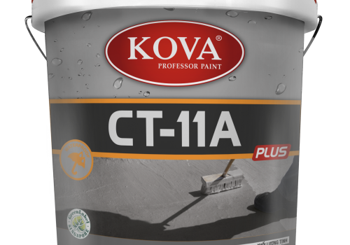 Cách sử dụng sơn chống thấm pha xi măng Kova CT 11A sàn