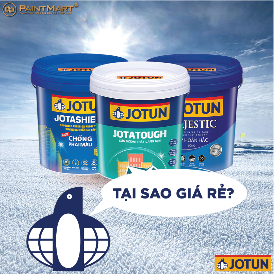 Có nên mua sơn Jotun giá rẻ hay không