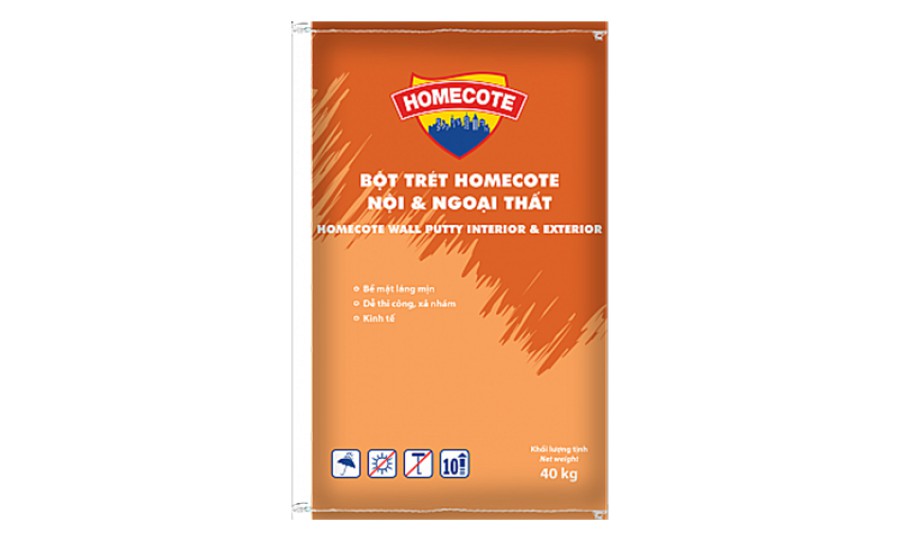 Bột trét nội & ngoại thất TOA HOMECOTE - 40kg