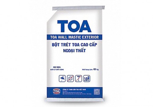 Bột trét ngoại thất cao cấp TOA WALL MASTIC - 40kg